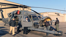 Several Rockwell Collins employees had a chance to get up close and personal with the Air National Guard’s HH-60G helicopter prior to its takeoff from our facility at the Eastern Iowa Airport.Source: Rockwell Collins