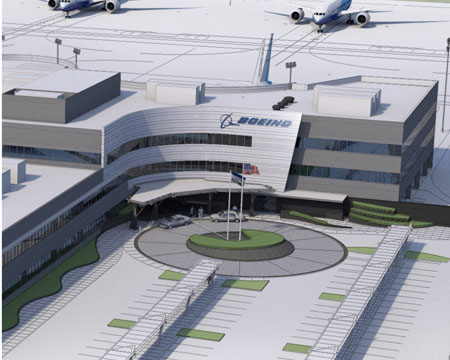 Boeing Opens New Everett Delivery&nbsp;Center.