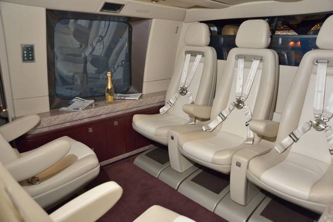 Two customers sign up for the VIP version of Eurocopter’s EC175 twin-engine, medium-class&nbsp;helicopter.