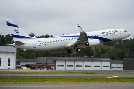 Boeing Delivers EL AL Israel Airlines’ First Next-Generation&nbsp;737-900ER.