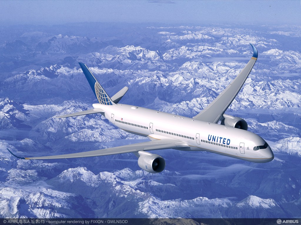 Airbus A350-1000 Source: United Continental