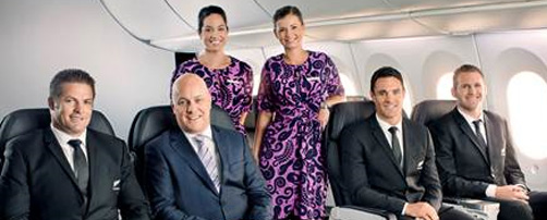 All Blacks take to the sky once again with Air New&nbsp;Zealand.