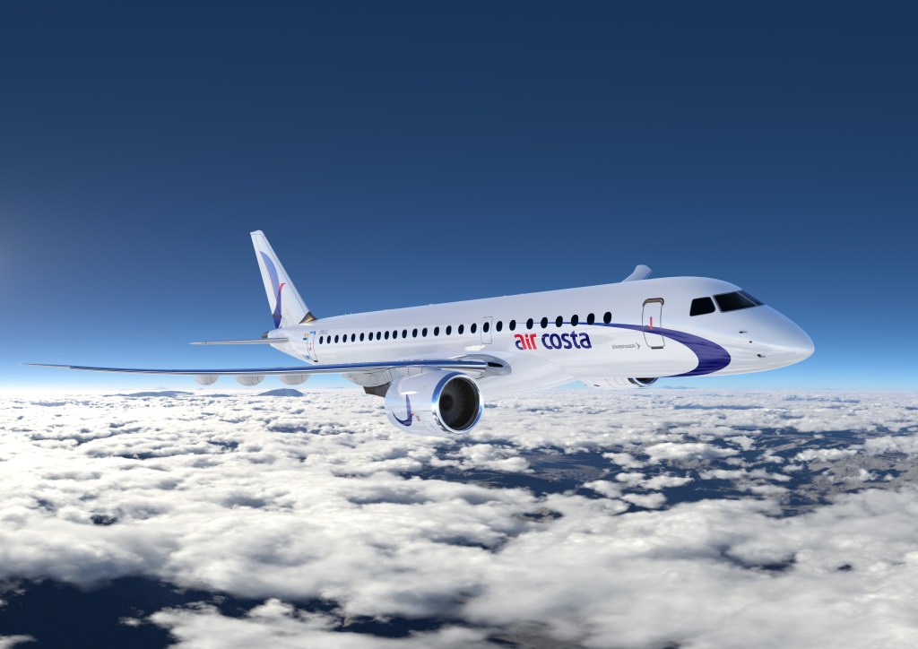 In July, 2013, Embraer launched the E-Jet E2 family of aircraft, the second generation of its successful E-Jet family of commercial aircraft comprising three new airplanes; E175-E2; E190-E2; and E195-E2 accommodating seating from 70 to 130 passengers. The E190-E2 is expected to enter service in the first half of 2018. The E195-E2 is slated to enter service in 2019 and the E175-E2 in 2020. For more highlights on the E2 generation of E-Jets visit www.embraercommercialaviation.com/E2