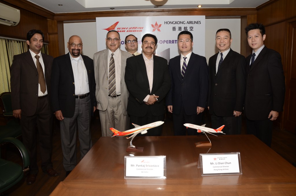Hong Kong Airlines begins code share with Air India