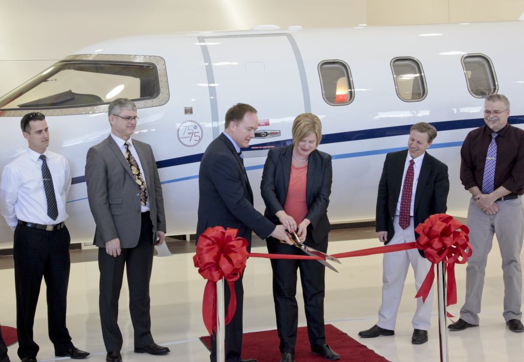 Bombardier Marks Major Milestone with Delivery of 75th Learjet 75 Aircraft to Aurora Jet&nbsp;Partners.
