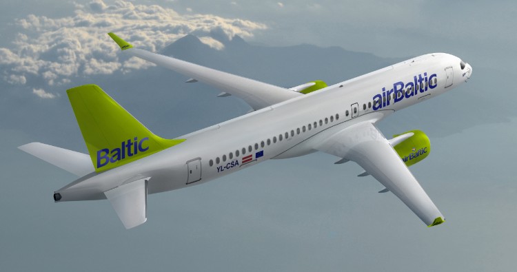 Latvia’s airBaltic Increases its Firm C Series Order to 20 Bombardier CS300&nbsp;Aircraft.