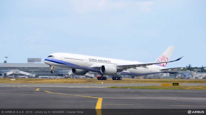 China Airlines becomes new operator of the A350&nbsp;XWB