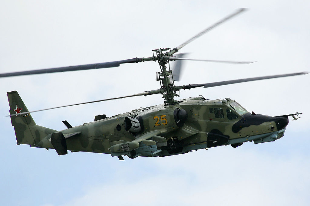 By Dmitriy Pichugin - http://www.airliners.net/photo/Russia---Air/Kamov-Ka-50/0920728/L/, GFDL 1.2, https://commons.wikimedia.org/w/index.php?curid=5896037