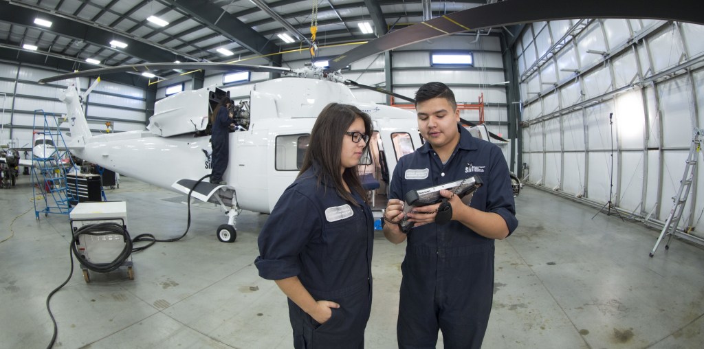 Sikorsky S-76A™ Helicopter Maintenance Trainer Advances Engineering Program at Saskatchewan Indian Institute of&nbsp;Technologies