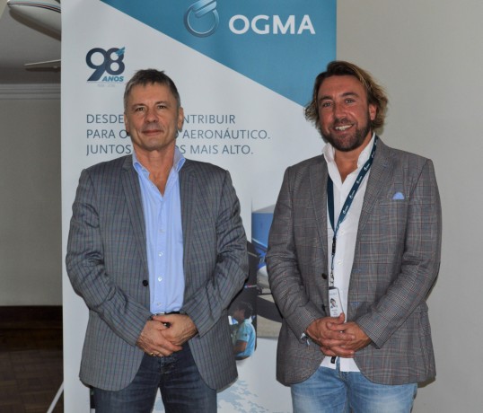 OGMA received the visit of Bruce Dickinson from Cardiff&nbsp;Aviation