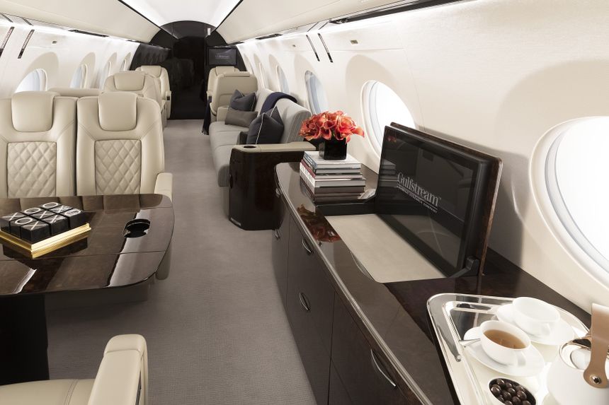 GULFSTREAM UNVEILS ALL-NEW G500&nbsp;INTERIOR