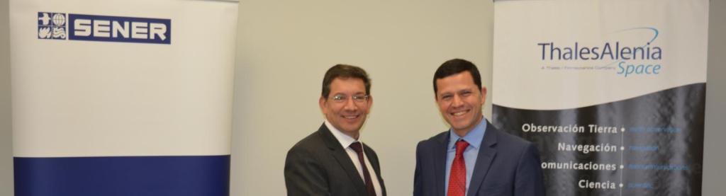 Thales Alenia Space and SENER begin their business alliance in optical payloads for space&nbsp;missions