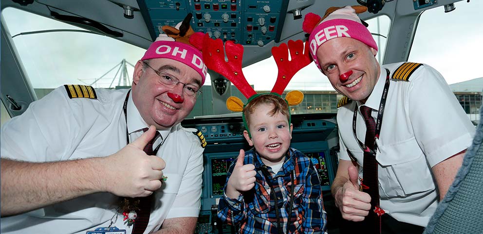 Kids take to the skies in search of Santa thanks to&nbsp;CityJet