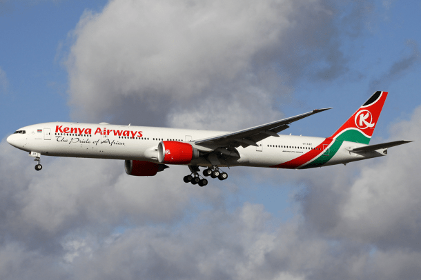 By Andre Wadman - http://www.airliners.net/photo/Kenya-Airways/Boeing-777-36N-ER/2401770/L/, GFDL 1.2, https://commons.wikimedia.org/w/index.php?curid=31981262