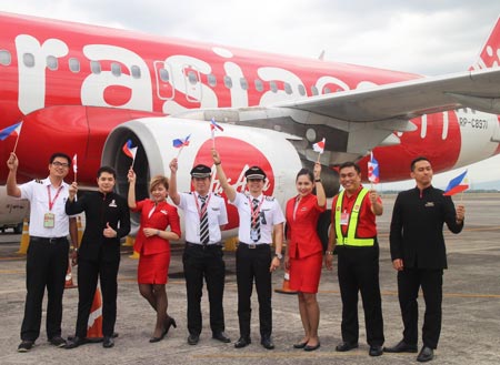 AirAsia celebrates return to Clark Airport with maiden flight to&nbsp;Kalibo