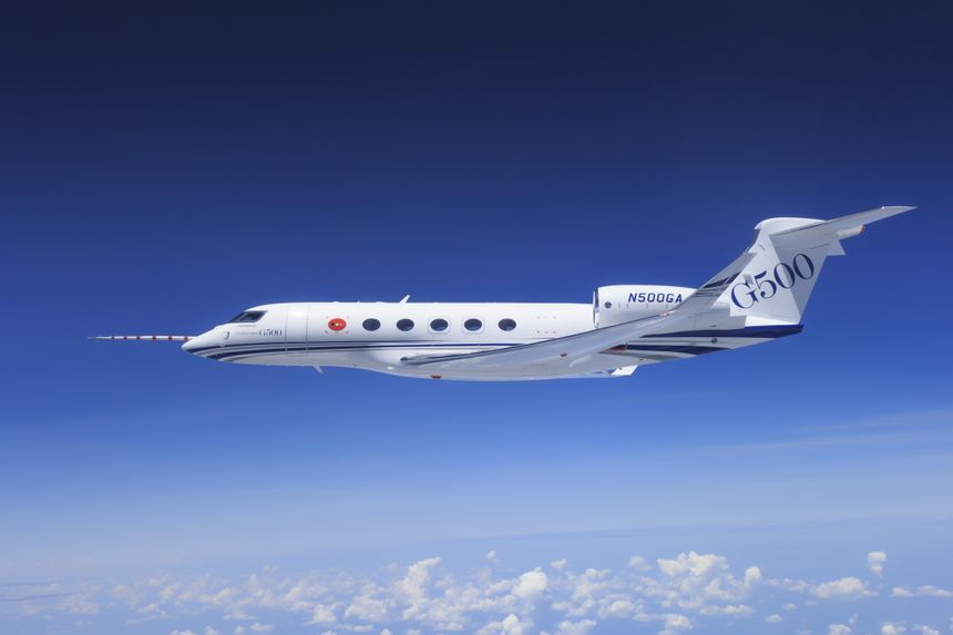 GULFSTREAM G500 ON SCHEDULE FOR&nbsp;CERTIFICATION