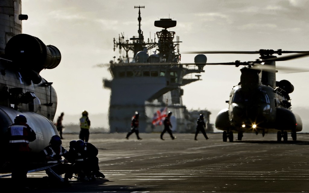 HMS Queen Elizabeth returned to UK waters last month following completion of Merlin and Chinook flying trials carried out to support the helicopters’ clearance to land on the&nbsp;carrier.
