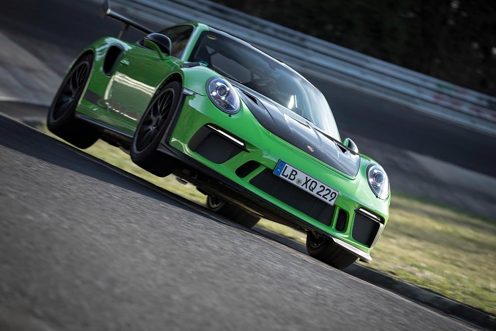 New 911 GT3 RS sets a lap time of 6:56.4 minutes through the ‘Green&nbsp;Hell’