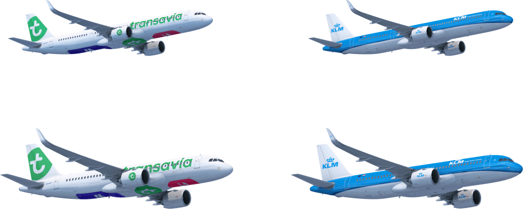 Air France-KLM orders 100 Airbus A320neo family aircraft for KLM and Transavia and signs an LOI for the purchase of 4 Airbus A350F Full Freighter aircraft for Air&nbsp;France