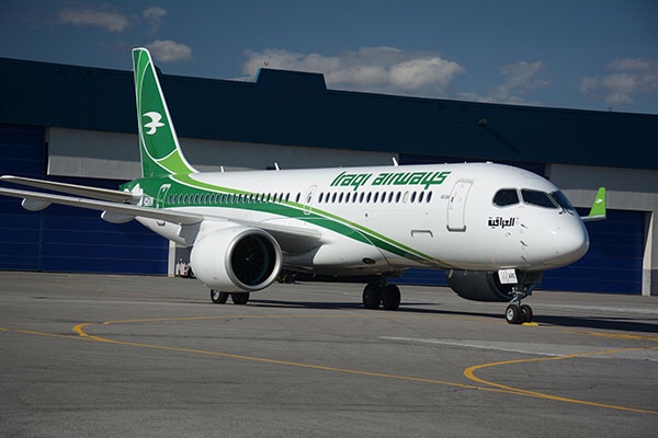 Iraqi Airways Receives First GTF-powered A220&nbsp;Aircraft